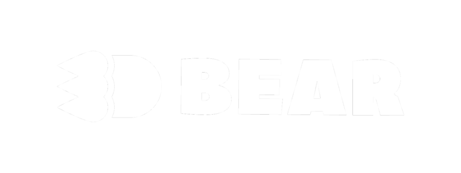 3DBear logo1-white